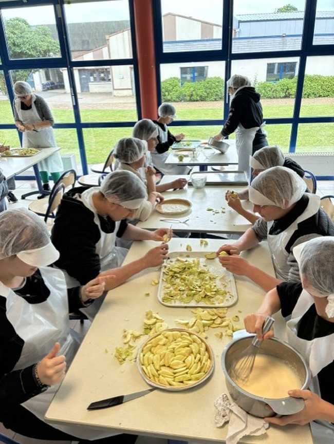 Préparation de tartes